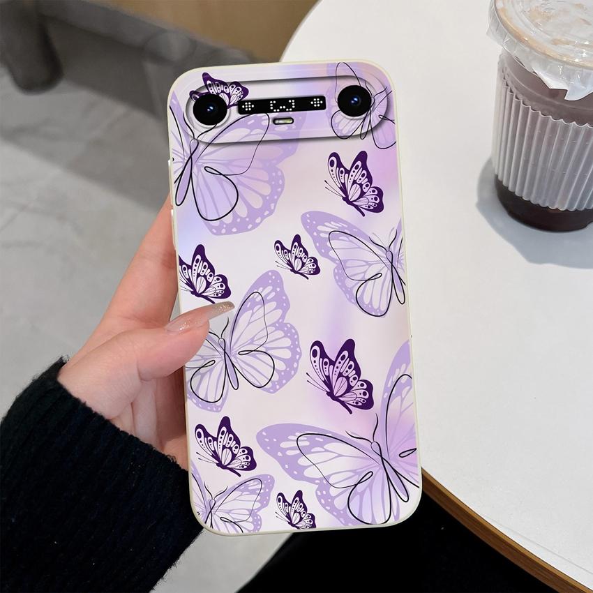 Чехол для телефона Tecno Camon Slim CN6c / Pova Slim / Spark Slim Игривый акварельный рисунок с котами Мягкий гладкий матовый силиконовый ударопрочный корпус Для повседневного использования