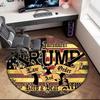 1 шт. США. солдаты и вооруженные силы Круглый ковер Расписной Печатный круглый ковер, домашний коврик для двери, коврик для защиты в путешествиях на открытом воздухе