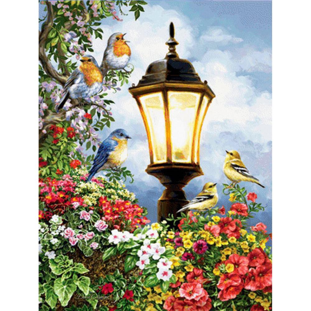 5D Алмазная вышивка с полной дрелью, вышивка крестиком, уличная алмазная живопись, пейзажная мозаика, Эйфелева башня, ремесленный домашний декор