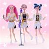 Yousheng 3Pcs K-pop Fashion Doll with 9 Movable Joints Dynamic Pose Doll Collectible Action Figure with Unique Style