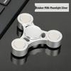 Светящийся металлический сплав Fidget Spinner: Игрушка для снятия стресса с ночным свечением