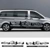 4 шт./лот Автомобильные наклейки Для Mercedes Benz Vito V Class Viano W447 WV639 W638 Фургон-кемпер Графика Виниловые наклейки Аксессуары для тюнинга
