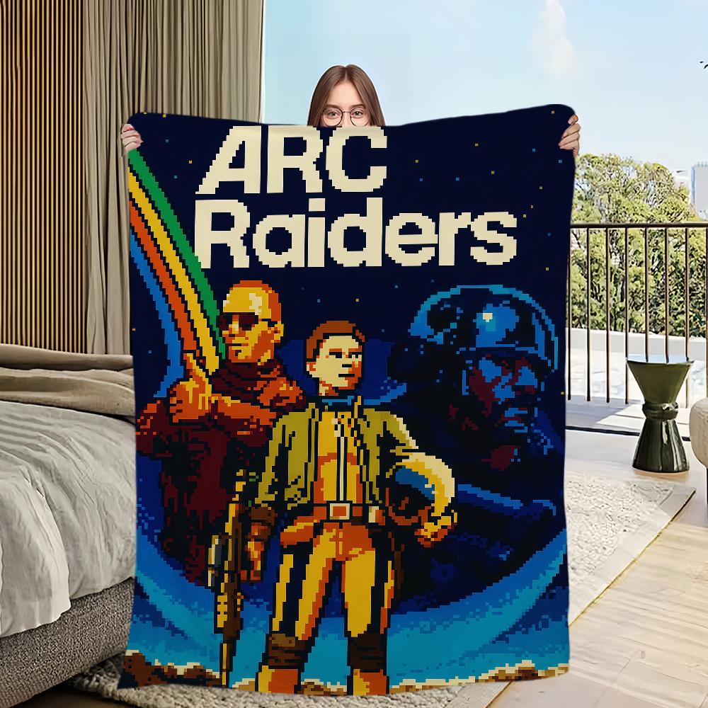 Плед-одеяло A-Arc Raiders для дивана, комнаты, кровати из микрофибры, офиса, путешествий, дома