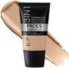 FACESCANADA Крем-основа для лица All Day Hydra Matte - Мини|3-в-1: Тональная основа + Увлажняющее средство + SPF 30|24 часа увлажнения с алоэ и витамином C| Стойкость 10 часов | Medi