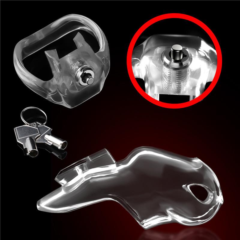 High Quality HT V5 Cock Cage Male Click & Lock Penis Ring Chastity Device/Belt Chastity Inescapable Extreme Sex Toys For Men