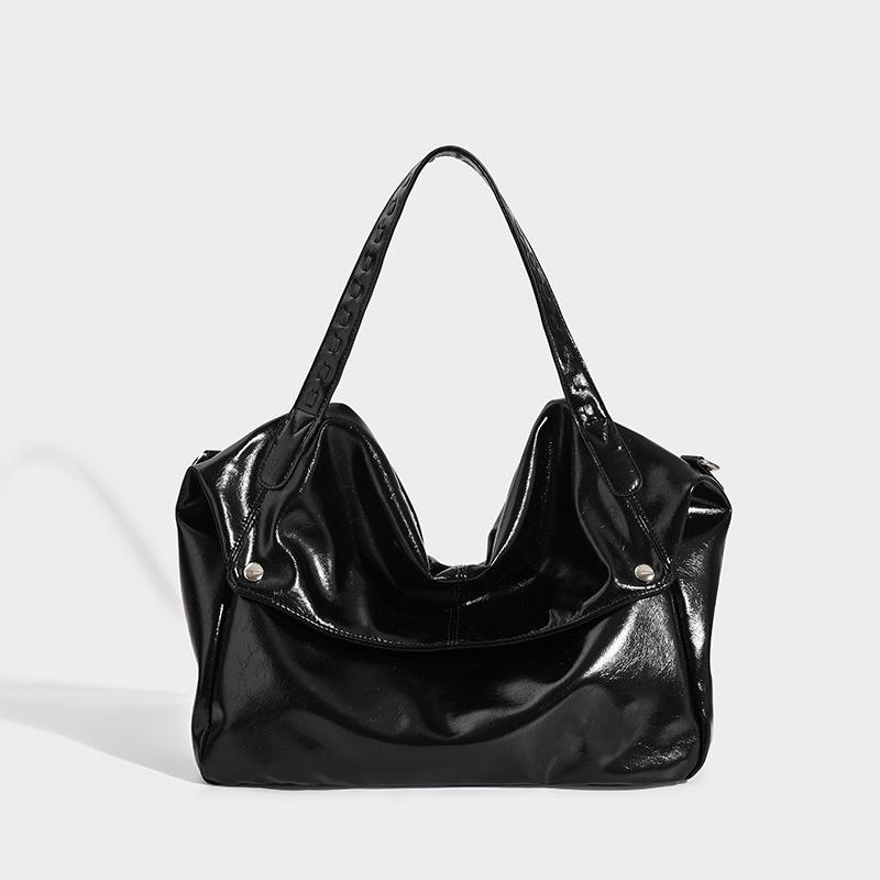 Large Bag Tote Bag Ladies Vintage Spring High-grade Texture Niche Commuter Large Capacity Crossbody Bag