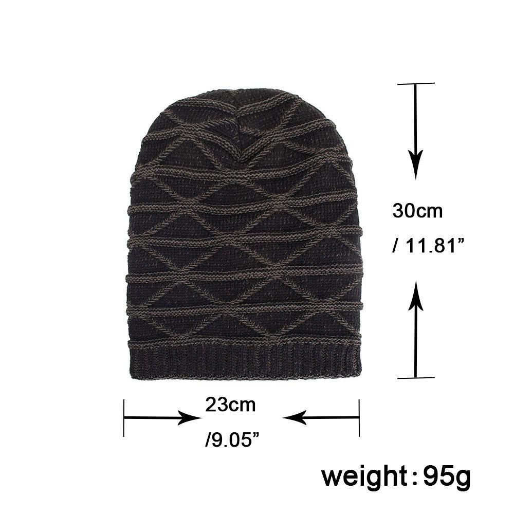 Autumn and Winter New Velvet Dual-purpose Triangular Pullover Hat Knitted Wool Hat