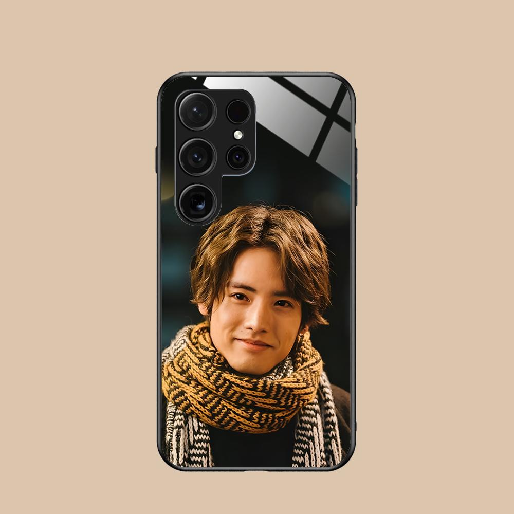 Akaso Eiji Glass Mobile Phone Case for Samsung Galaxy S26 S25 S24 S23 S22 S21 S20 Note20 Plus FE Ultra Colorful Cover