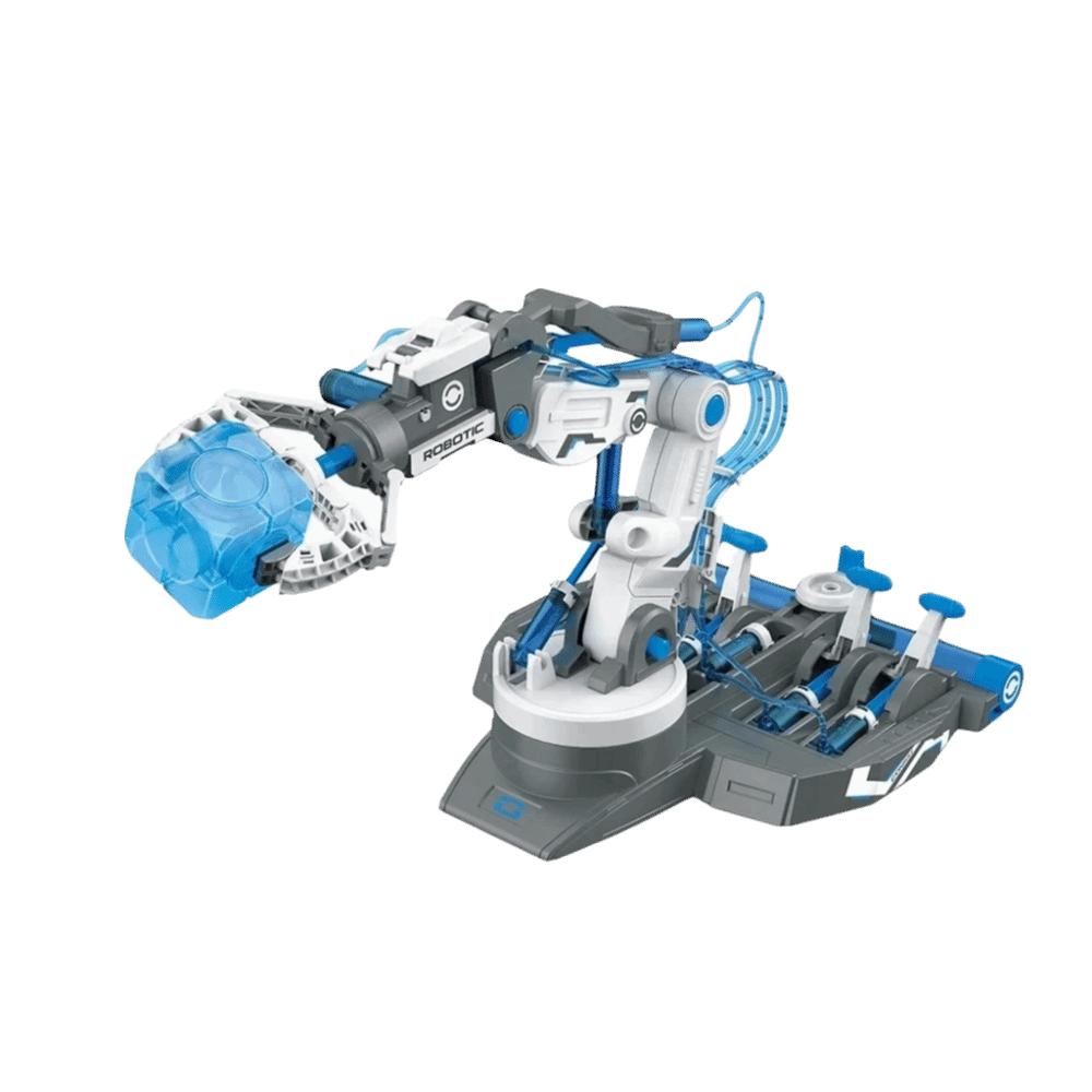 DIY Assembled Hydraulic Mechanical Arm 3IN1 Model Kit STEM Assembly Toys Kids Technology Games