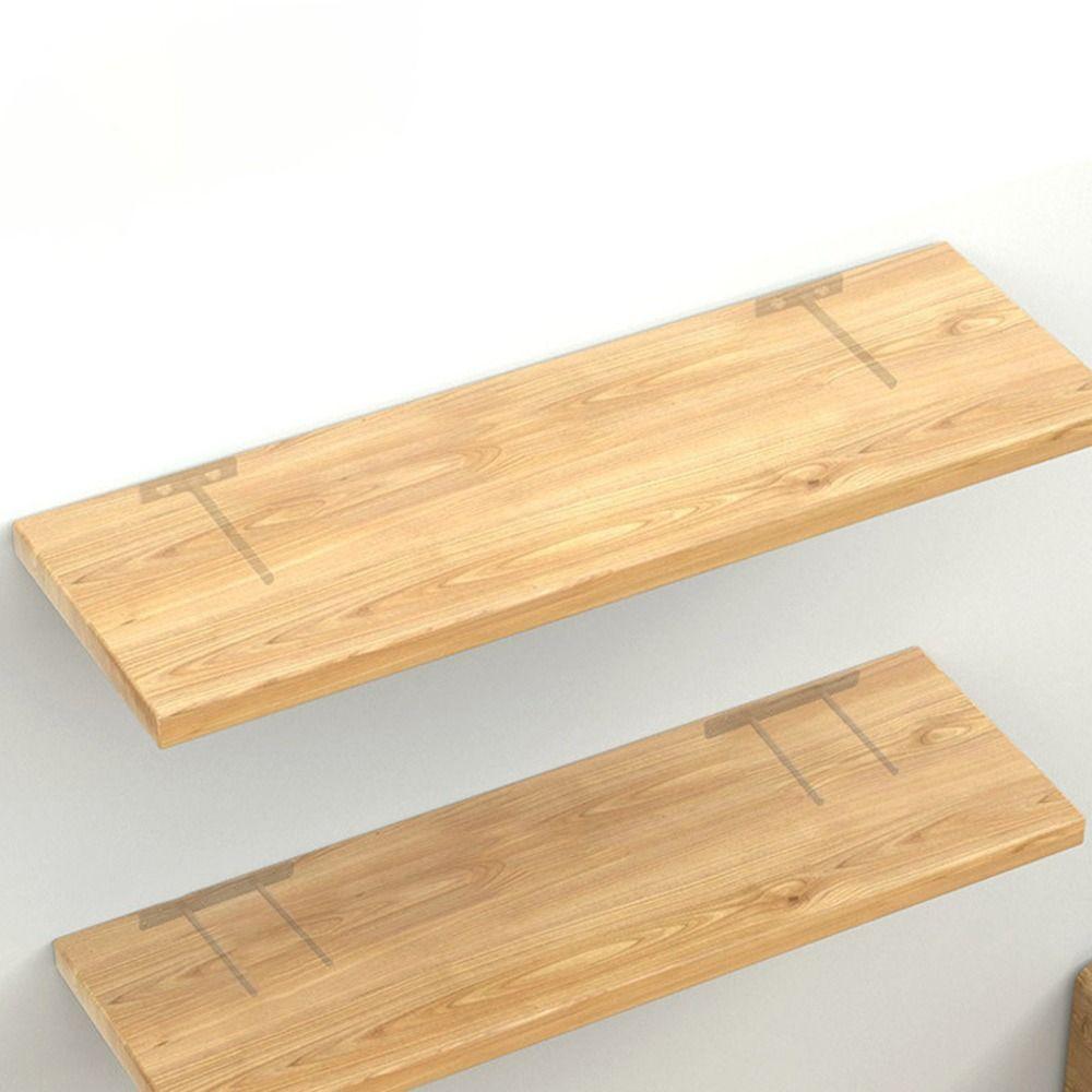 Heavy Duty Floating Shelf Brackets Metal Wall Shelf Support Replacement Shelving Brackets
