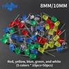 50PCS LED Diode Assorted Kit 8MM 10MM Multi Color DIY LED Light Emitting Diodes F8 F10 Red Green Blue Yellow White