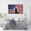 Персонализированный флаг Заказной американский флаг 5x8 футов Дизайн вашего изображения Веселый гобелен Постер для общежития Гостиная Спальня Украшение