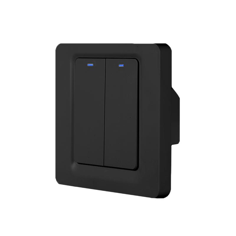 LangYeao I /2/3 Gang Tuya ZigBee Smart Life No Neutral No Capacitance Smart Wall Push Button Switch Magnetic Holding Relay