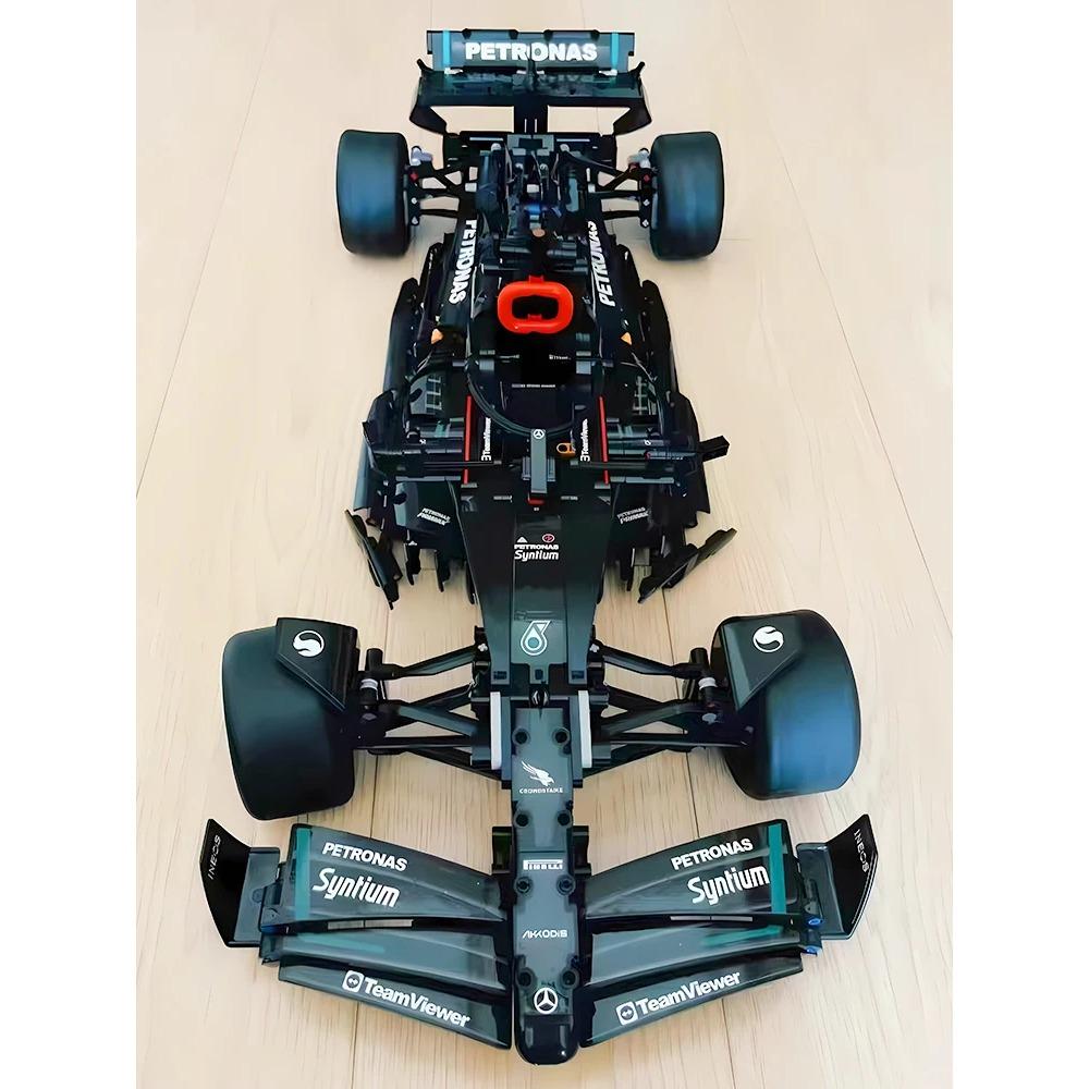 Китай Строительные блоки 8282 Mercedes Benz F1 Гоночная Технология Машиностроение Группа Строительные Кирпичики 2001 Частичная Сборка Гигантская Игрушка