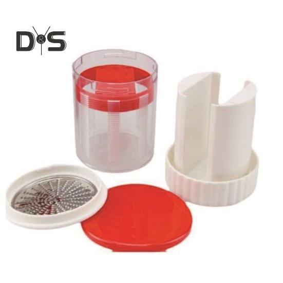 Cheese Grater Shredder Slicer Butter Mincer Mill Fruits Grinder for Easy Cleaning Removable Parts Handheld Cheese Grater for Nuts Vegetables Chocolate