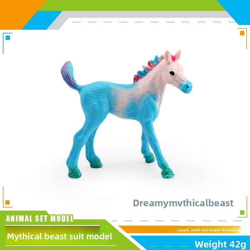 Dreamland Mythical Beast Unicorn Pvc Figurine For Kids Room Decor And Collectors