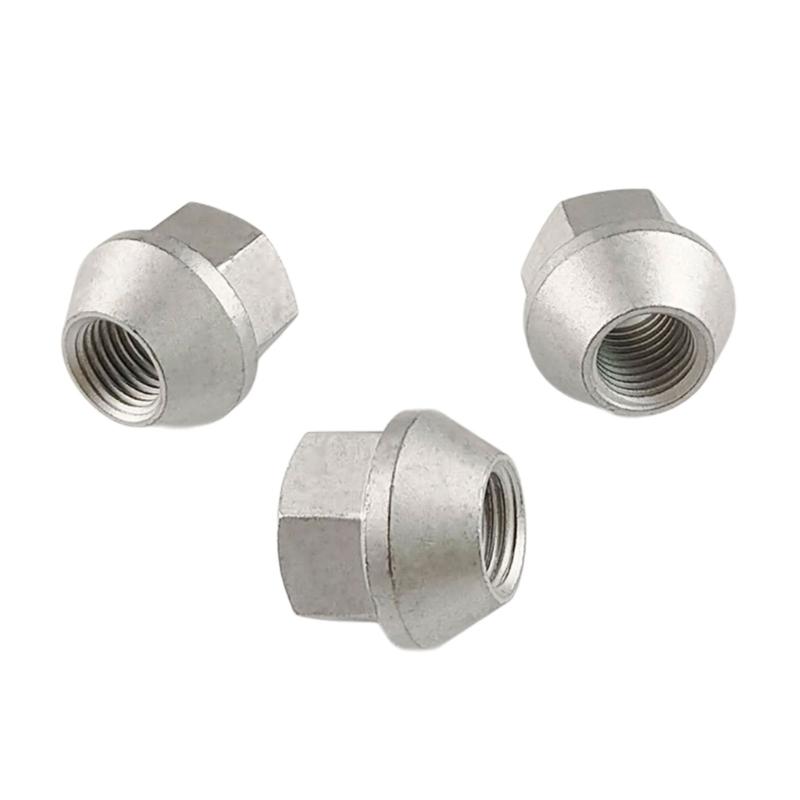 Steel M14x1 5 Threaded Lug Nuts Replacement Wheel Tire Nut for Stable Tire Mounting Open End Wheel Nuts Enduring