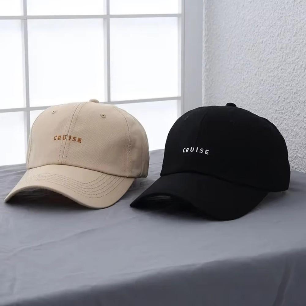 Solid Color Peaked Cap Korean Girl Outdoor Sun Visors Hat Fashion Baseball Hat for Women