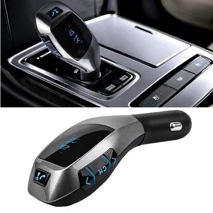 Autoradio Bluetooth - EINCAR - Transmetteur FM - Kit mains-libres - Chargeur USB - Noir