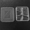 Yongduo 5-Compartment Disposable Meal Boxes (100 Sets)