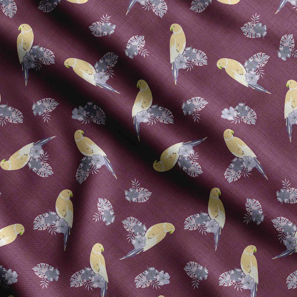 Soimoi Принт с птицами, хлопковый батист, ткань для квилтинга, продаваемая во дворе, ширина 42 дюйма, хлопчатобумажная ткань средней плотности,