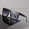 Vintage Square Sunglasses Women Men Retro Casual Fashion Black Clear Sun Glasses Female Eyewear
