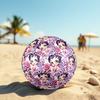 Sexy Doll Print Size 5 Soccer Ball, Standard Match Football for Sports Game and Team Practice, Ideal Gift for Soccer Fans