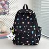 Новый высококачественный, свежий и милый, цветной рюкзак со звездами, рюкзак большой вместимости для старшеклассника