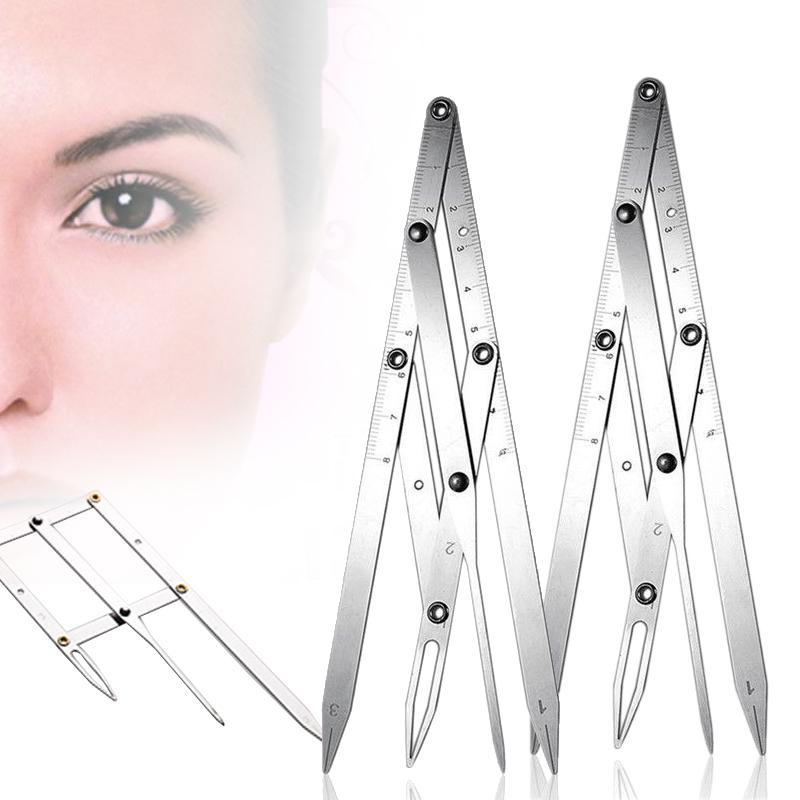 YH Eyebrow Calipers Ruler Microblading Supplies Permanent Makeup Measure Tool