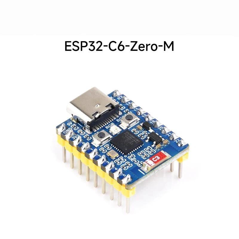ESP32-C6 Mini Development Board 2.4GHz WiFi 6 BLE 5 Microcontroller Module for Remote Data Transmission Project Development