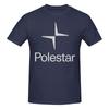 Polestar Logo Outdoor Tshirt Sports Street Sweatabsorbing And Quickdrying Cotton Tee