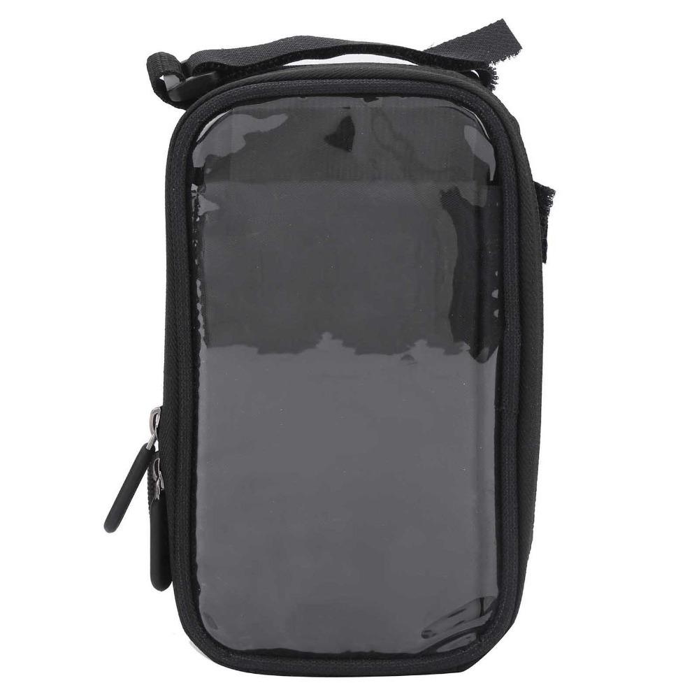 600D Nylon , TPU Bike Touchscreen Phone Bag Bike Frame Phone Holder  Folding Bike Use