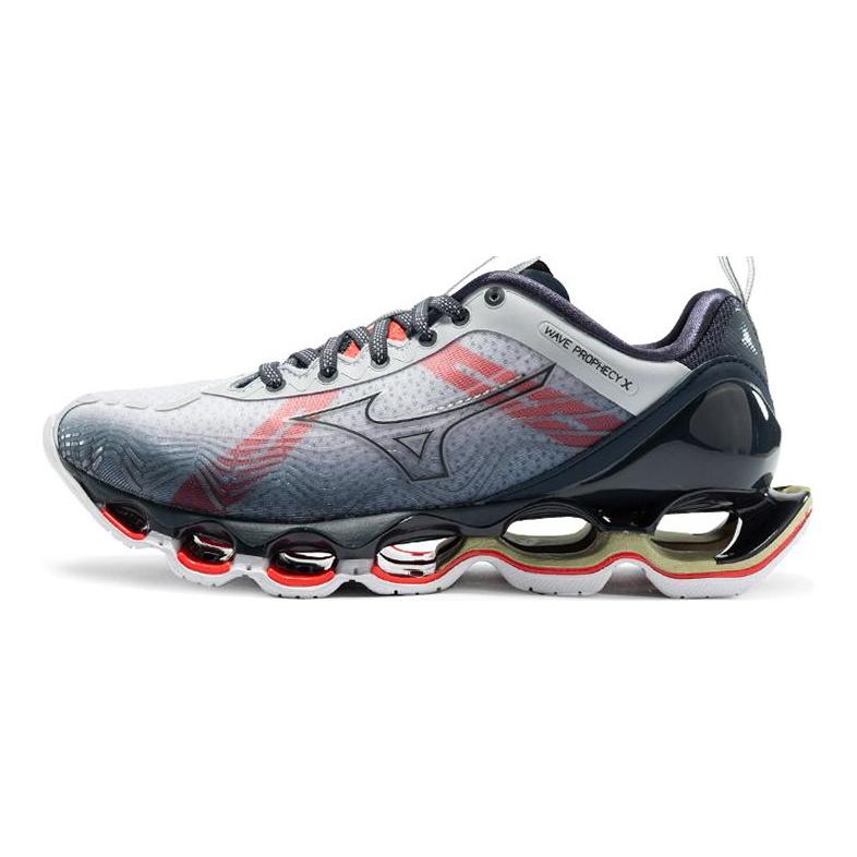 Mizuno Wave Prophecy X 10 'Серый Красный' Женские J1GD210029