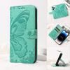 Embossed Butterfly Leather Phone Case for OPPO A80 A60 A79 A78 A58 A38 A94 A93 Realme C67 C65 C61 C55 C53 C33 C21 Wallet Case with Wristband