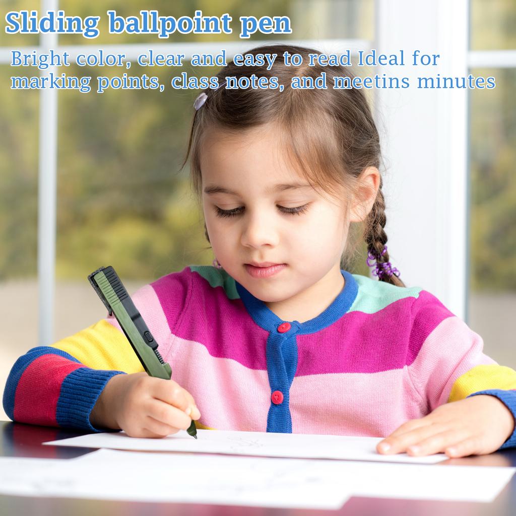 Sliding Ballpoint Pen 3D Printed Pen