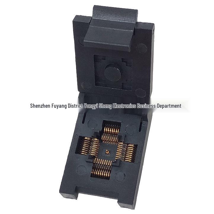 QFN40 Burn-in Test Socket for QFN6X6-40L/0.5mm Chip Programming