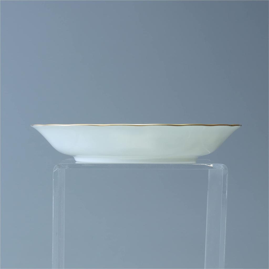NARUMI Milano 19cm Coupe Soup Bone Plate, China, 9682-1414