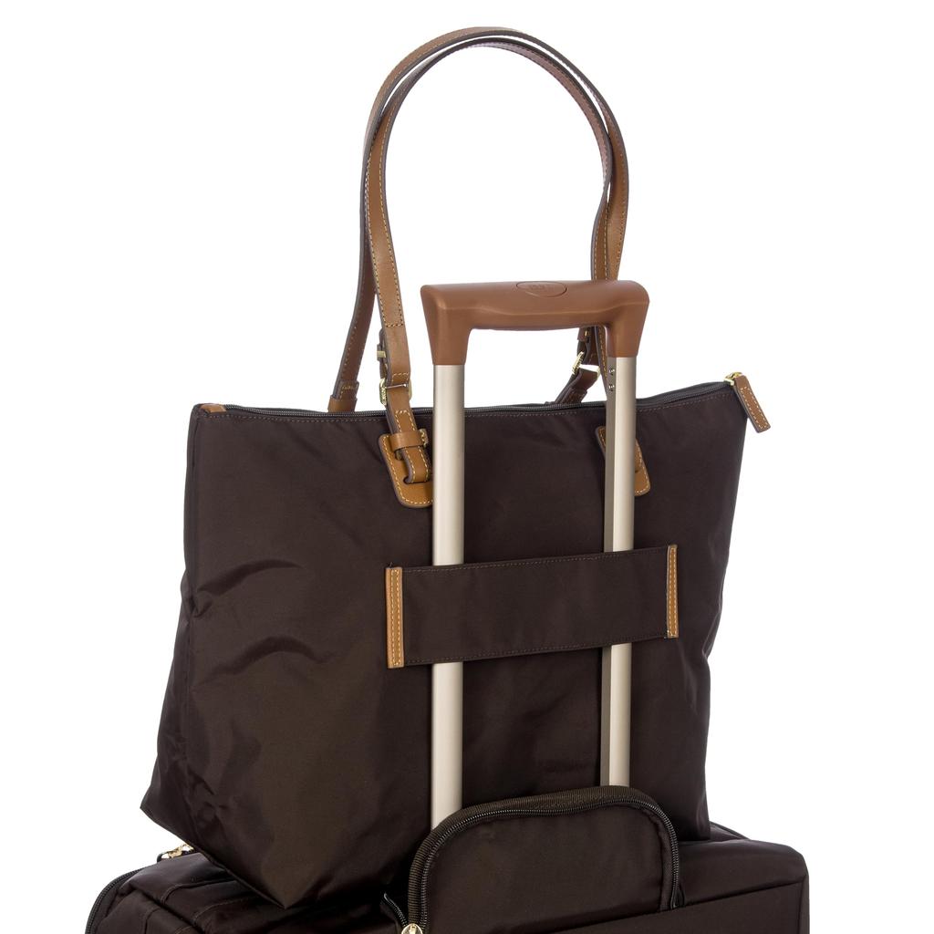 Tote Commuting Business Beautiful A4 Size Inner Pouch Large 89255 Brown [Brix] Bag, Tote, Tote, Storage, Capacity, No.89255 Women's