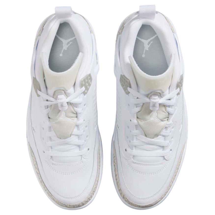 Кроссовки мужские Air Jordan Spizike Low Белый Нейтральный серый Металлик-серебристый Едва голубой FQ1759-103