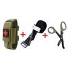 Тактический Кошачий Аптечка Первая Помощь Медицинский Жгут Ножницы Molle Хранение Травма Кронштейн Комплект Военный Инструмент Выживания Аксессуары Снаряжение