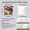 Dark Attack On Titan Cushion Cover Cushion Cover Set 4Pcs 50X50 45X45 40X40 Pillowcase Decorative Sofa Home Decor