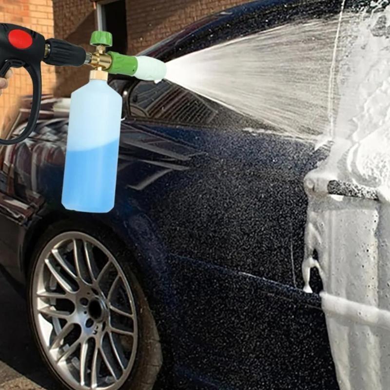 2025 New High Pressure Washer Adapter Foam Cannons Adapter for Nilfisk KEW Cleaner Converter 1/4in Quick with Nozzle