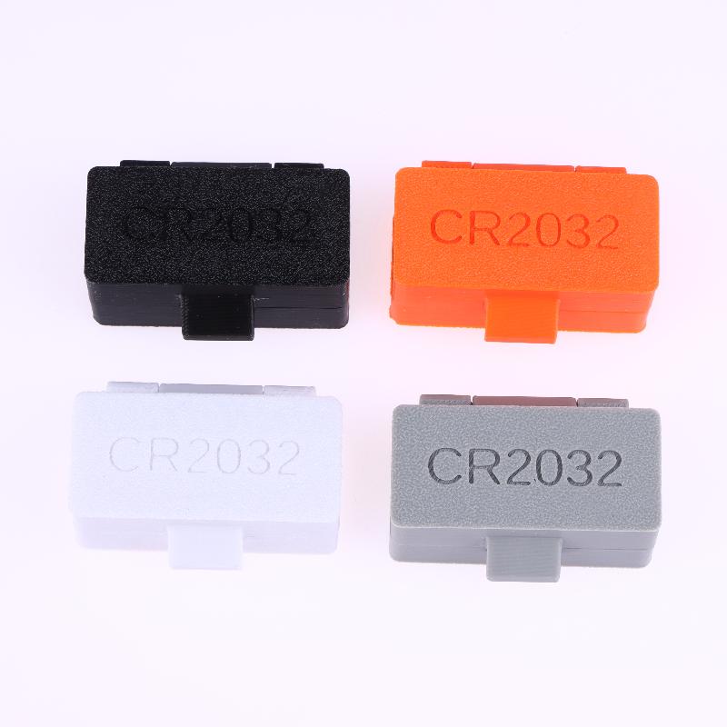 10-гнездовой бокс для батареек Cr2032/Cr2025, кейс для хранения батареек-таблеток, портативный защитный держатель для батареек, маленький органайзер для батареек