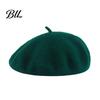 Elegant Dating Outfit Headwear Women Wool Beret Hat, Classic Solid Color Winter Cozy Outdoor Hiking Hat Cap, Soft Breathable Blend for Ladies