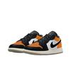 Jordan Air Jordan 1 Маленькая пряжка Потрескавшаяся кожа Устойчивая к истиранию Низкие винтажные баскетбольные кроссовки Унисекс 553558-092(Команда1119-)