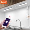Tuya Smart Life DC12V 30/40/50CM Светодиодный светильник для шкафа Wi-Fi приложение и голосовое управление Освещение кухонной лампы работает с Alexa/Google Home с вилкой европейского стандарта