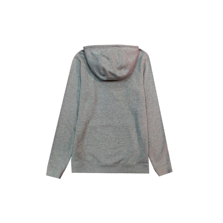 Nike Casual Sport Printed Letter Logo Pullover Hoodie Men Tops Gray CJ9449-063