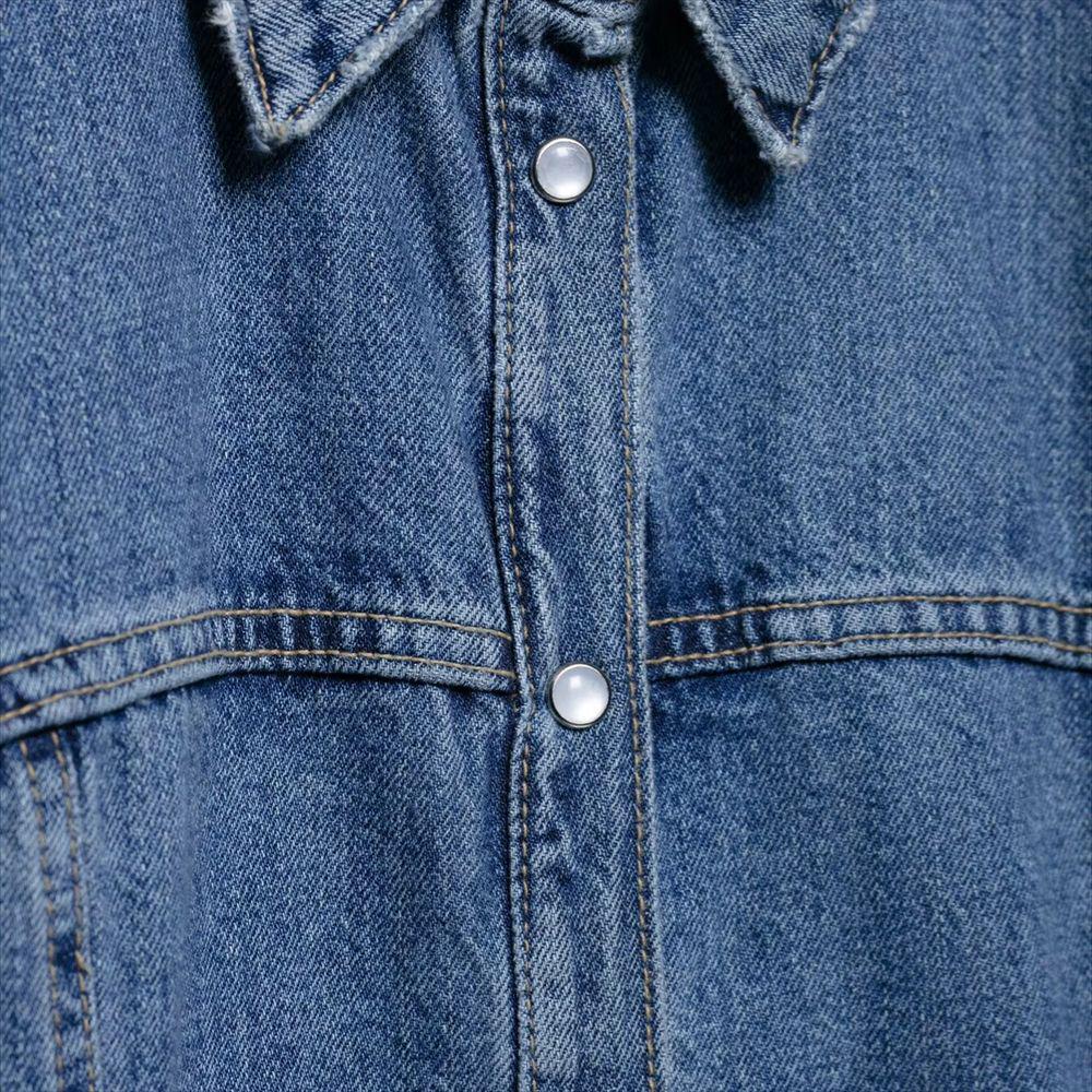 2025 Spring/Summer Women's Slim Fit Denim Lapel Long-Sleeve Dress