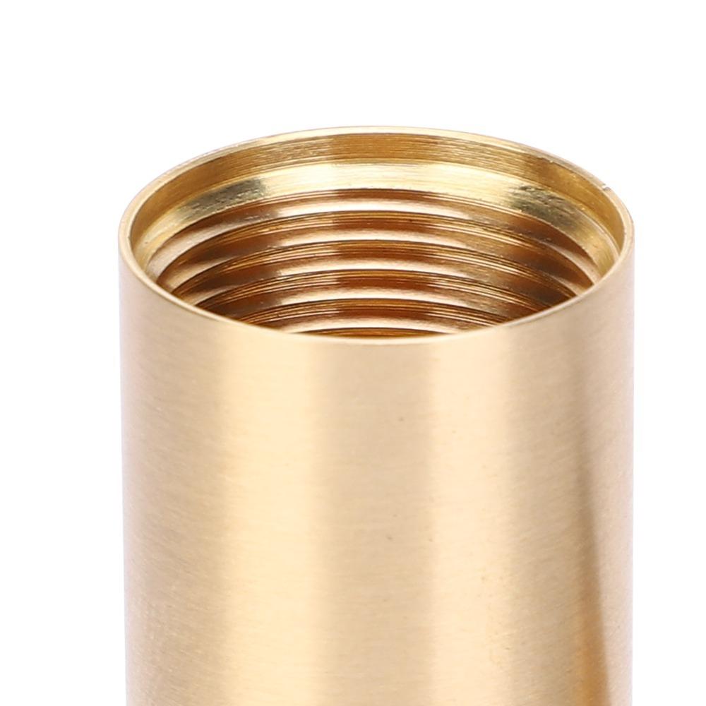 Brass Tablet Container Waterproof Pill Container Durable Capsule Box Holder Outdoor Travel