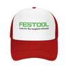 Модная Бейсболка с Логотипом Festool на Заказ для Унисекс Женщин Регулируемая Тракерная Кепка Спортивные Кепки Snapback